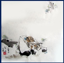 李成勇国画作品