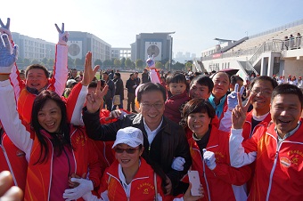 民建园区支部首征冬运会获佳绩