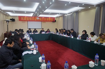 民建昆明市委召开九届三次常务委员会会议