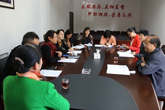 普洱市委统战部到民建普洱市委进行慰问