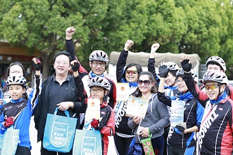 民建昆明五华区基层委开展环滇骑行活动倡议环保