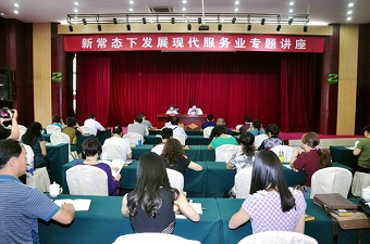 民建曲靖市委举办“新常态下发展现代服务业”专题讲座