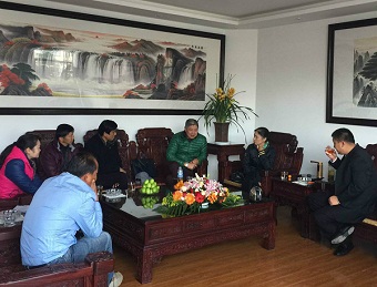 民建保山市委走访互联网金融会员企业