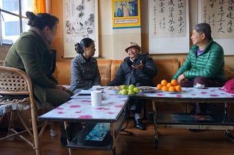 民建保山市委春节慰问老会员