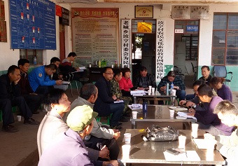 民建楚雄州委深入开展扶贫攻坚“挂包帮、转走访”回访工作