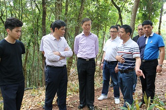 民建中央宣传部张皎部长到普洱调研