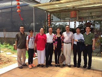 书记和民建会员心连心