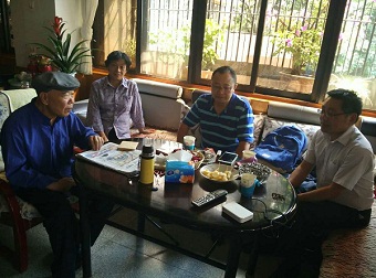 民建经贸基层委三支部走访慰问困难会员