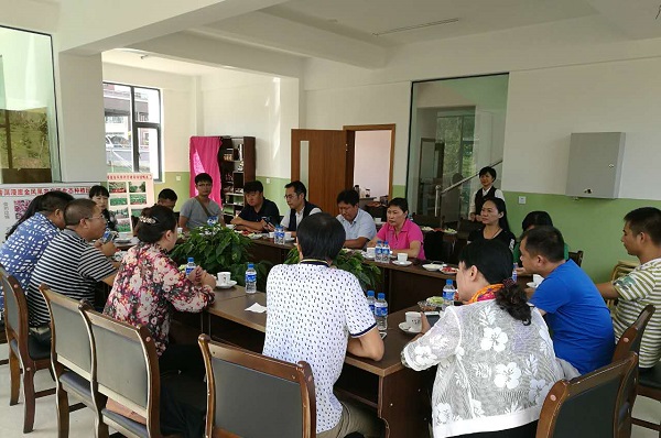 民建普洱市委新会员支部开展走访会员企业活动