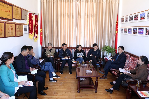 中共保山市委副书记赴民建机关走访