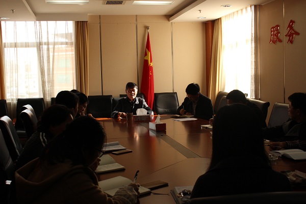 王宏专职副主委强调认真学习贯彻执行省纪委对节日期间纪律作风建设的有关要求