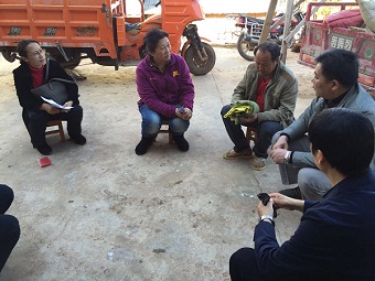 杨玉泉主委走访慰问挂联贫困户